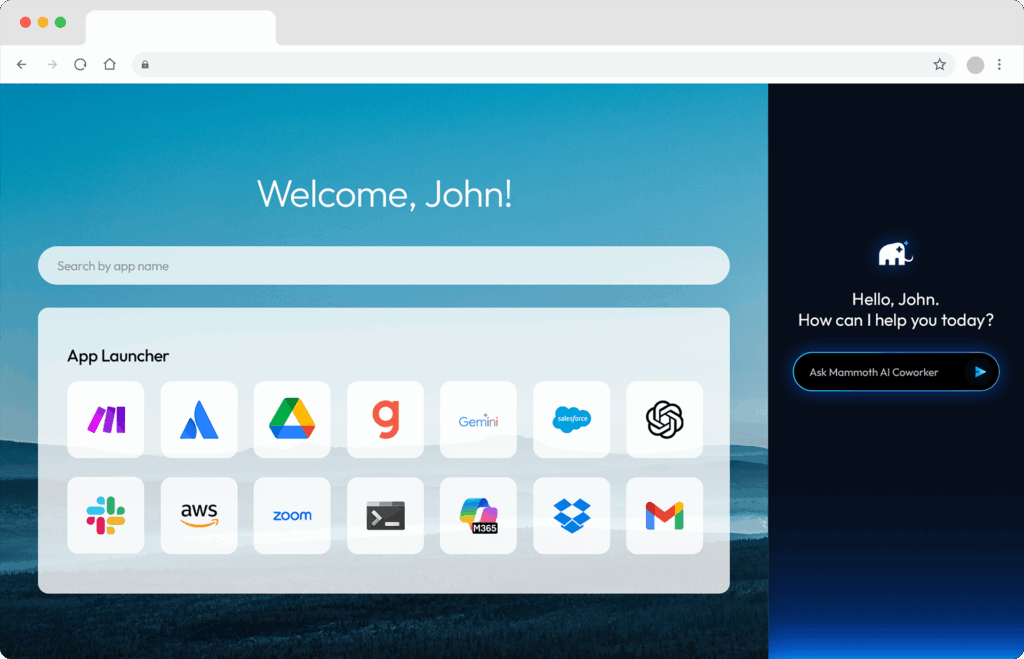 Mammoth Enterprise AI Browser