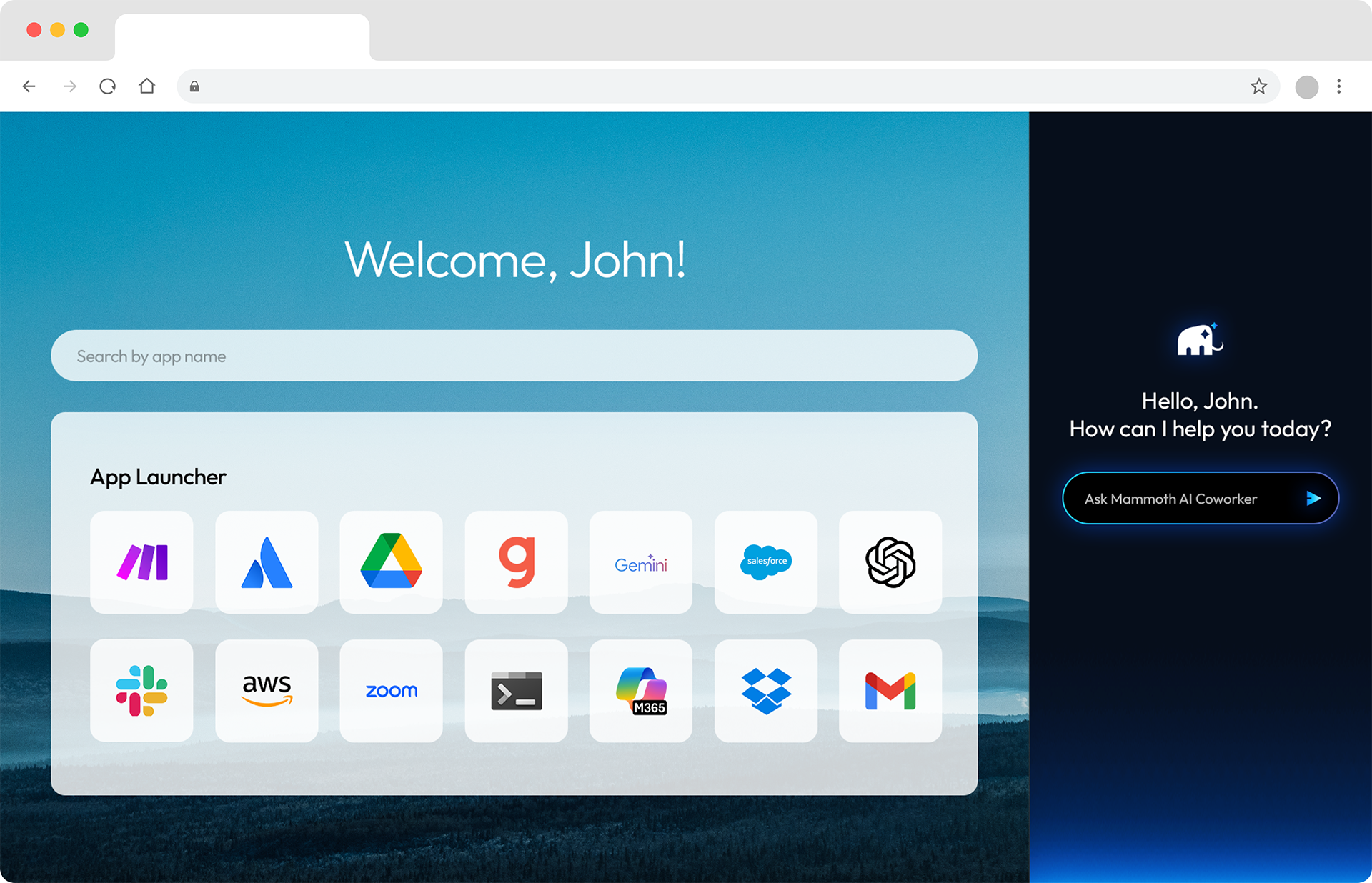 Mammoth Enterprise AI Browser