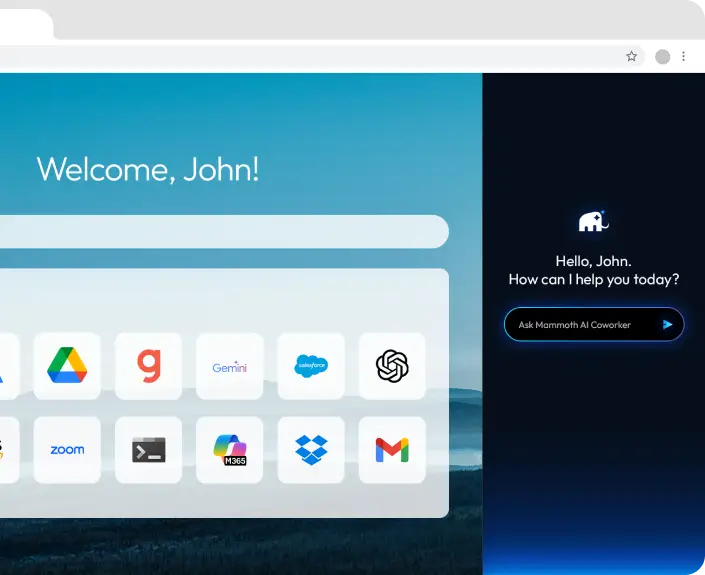 Mammoth Enterprise AI Browser