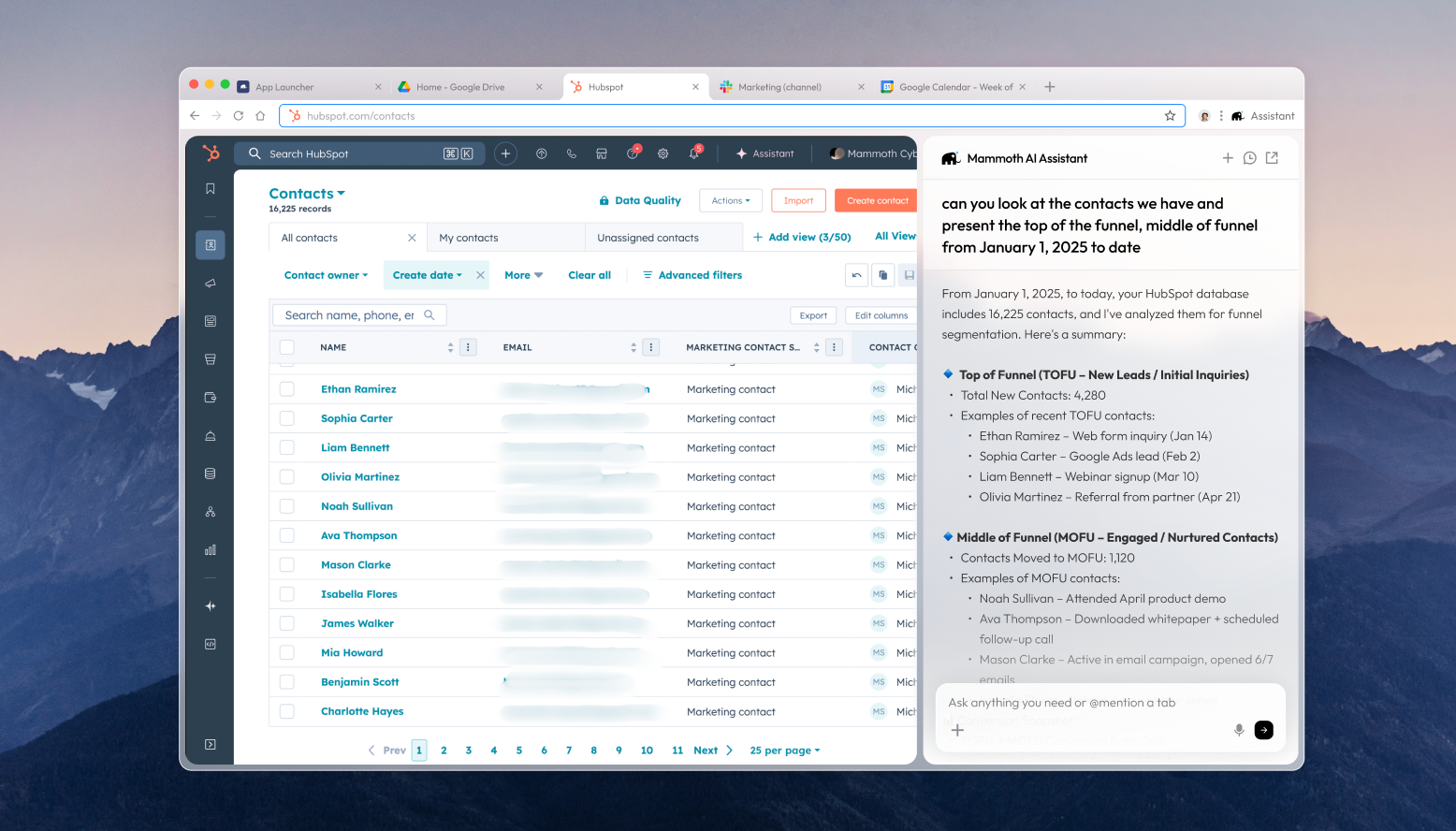 Enterprise AI Browser Summarization and Inference with internal apps